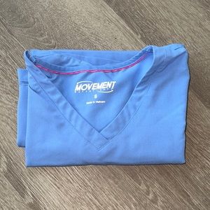 Ceil blue, Butter Soft scrub top